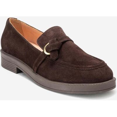 Forever & Always Galea Schnalle Leder Loafer Braun US 39 Forever & Always Galea Schnalle Leder Loafer Braun US 39