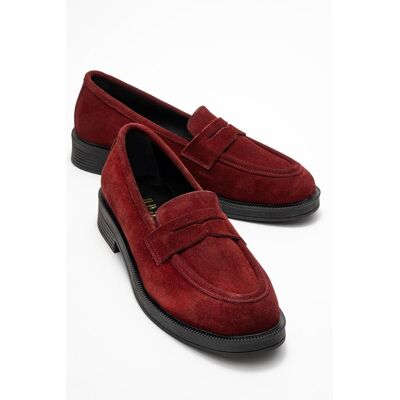 Forever & Always Bree Plateau Penny Leder Loafer Burgund US 39 Forever & Always Bree Plateau Penny Leder Loafer Burgund US 39