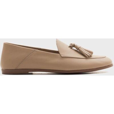 Forever & Always Mona Weich Leder Quaste Loafer Damen Creme EU 36 Forever & Always Mona Weich Leder Quaste Loafer Damen Creme EU 36
