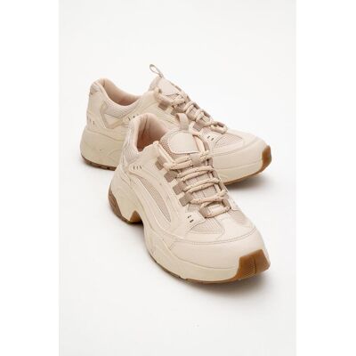 Prologue Bambi Bedruckte Mesh Turnschuhe Damen Beige EU 37 Prologue Bambi Bedruckte Mesh Turnschuhe Damen Beige EU 37