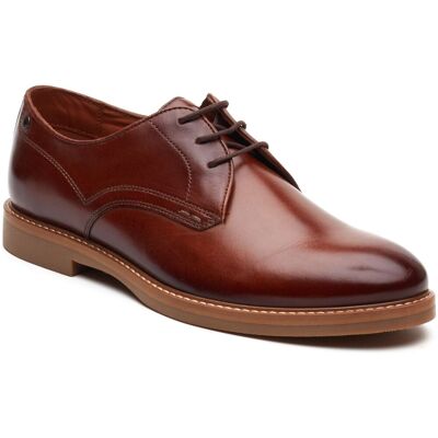 Base London Strand Schnürschuhe aus Leder für Männer in verbranntem Tan Bräunen EU 46 / UK 11 Base London Strand Schnürschuhe aus Leder für Männer in verbranntem Tan Bräunen EU 46 / UK 11