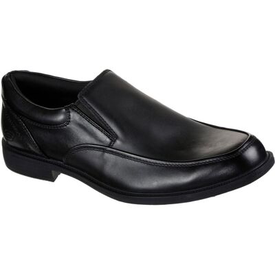 Skechers Dreston Ratlon Leder Herren Schwarz Slipper Schwarz EU 39/UK 6 Skechers Dreston Ratlon Leder Herren Schwarz Slipper Schwarz EU 39/UK 6