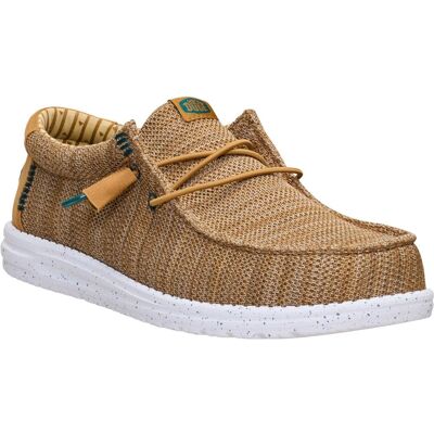 HEYDUDE Wally Stretch Sox Polyester Herren Mokassins Bone Brown/Multi Braun EU 40,5 / UK 7 HEYDUDE Wally Stretch Sox Polyester Herren Mokassins Bone Brown/Multi Braun EU 40,5 / UK 7