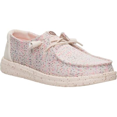 HEYDUDE Wendy Stretch Polyester Damen Taupe/Multi Slipper Taupe EU 37 / UK 4 HEYDUDE Wendy Stretch Polyester Damen Taupe/Multi Slipper Taupe EU 37 / UK 4