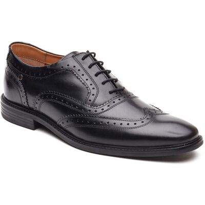 Base London Clarence Brogue Leder Herren Schwarz Brogues Schuhe Schwarz EU 43 / UK 9 Base London Clarence Brogue Leder Herren Schwarz Brogues Schuhe Schwarz EU 43 / UK 9
