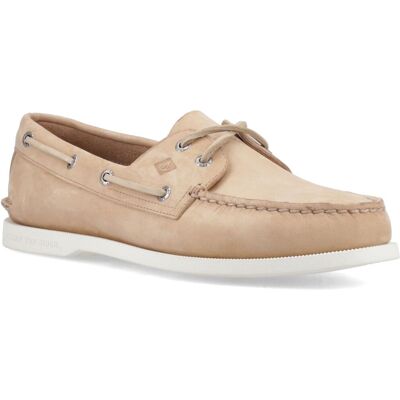 Sperry Authentische 2-Augen Boot Leder Herren Leinenschuhe Multi Bootsschuhe Natürlich EU 39/UK 6 Sperry Authentische 2-Augen Boot Leder Herren Leinenschuhe Multi Bootsschuhe Natürlich EU 39/UK 6