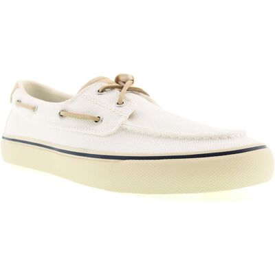 Sperry Helm 2-Augen Textil Herren Weiße Bootsschuhe Weiß EU 46 / UK 11 Sperry Helm 2-Augen Textil Herren Weiße Bootsschuhe Weiß EU 46 / UK 11