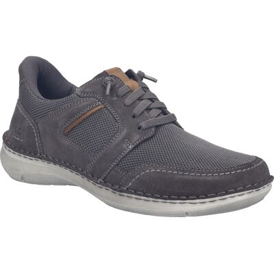 JOSEF SEIBEL Herren Halbschuh New Anvers 24 in asphalt-kombi Grau EU41 JOSEF SEIBEL Herren Halbschuh New Anvers 24 in asphalt-kombi Grau EU41