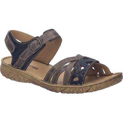JOSEF SEIBEL Damen Sandale Ivy 08 in indigo-kombi Indigo Blau EU41 JOSEF SEIBEL Damen Sandale Ivy 08 in indigo-kombi Indigo Blau EU41