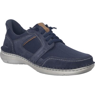 JOSEF SEIBEL Herren Halbschuh New Anvers 24 in nachtblau-kombi Blau US 39 JOSEF SEIBEL Herren Halbschuh New Anvers 24 in nachtblau-kombi Blau US 39