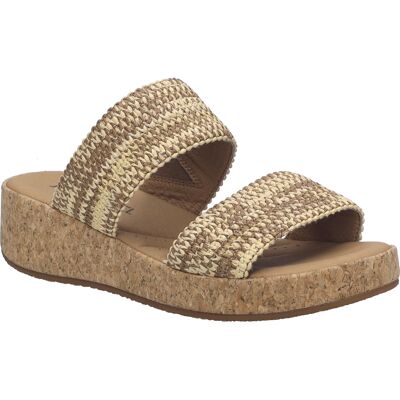 JOSEF SEIBEL Damen Slipper Evita 02 in brasil-multi Braun EU 37 JOSEF SEIBEL Damen Slipper Evita 02 in brasil-multi Braun EU 37