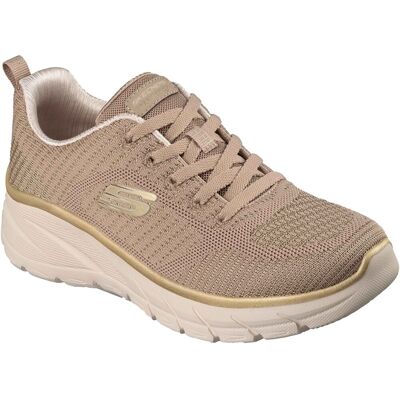 Skechers Fashion Fit 2.0 Polyester Damen Taupe/Gold Sneakers Taupe EU 38 / UK 5 Skechers Fashion Fit 2.0 Polyester Damen Taupe/Gold Sneakers Taupe EU 38 / UK 5