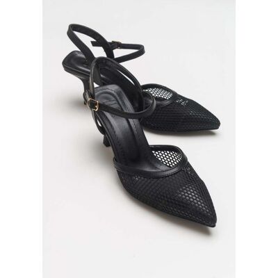 Prologue Chic Mesh Spitzer Zeh Pumps (Damen) Schwarz US 39 Prologue Chic Mesh Spitzer Zeh Pumps (Damen) Schwarz US 39