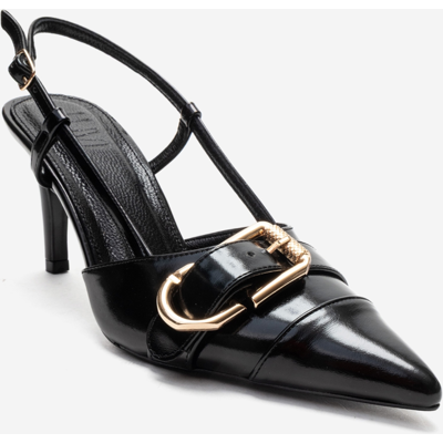 Prologue Noen Schnalle Spitzer Zehenbereich Stiletto Pumps Schwarz EU40 Prologue Noen Schnalle Spitzer Zehenbereich Stiletto Pumps Schwarz EU40