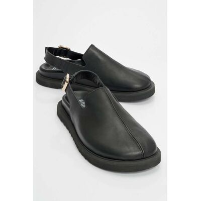 Forever & Always Laby Leder-Clogs Schwarz US 39 Forever & Always Laby Leder-Clogs Schwarz US 39