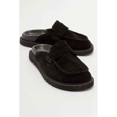 Forever & Always Laven Wildleder-Clogs (Damen) Schwarz EU 37 Forever & Always Laven Wildleder-Clogs (Damen) Schwarz EU 37