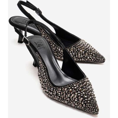 Prologue Thea Slingback Pumps mit spitzer Zehenpartie (Damen) Schwarz EU 37 Prologue Thea Slingback Pumps mit spitzer Zehenpartie (Damen) Schwarz EU 37