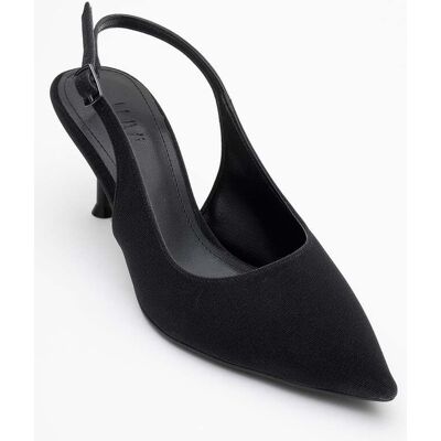 Prologue Caisa Slingback Pumps mit Spitzer Zehenpartie Schwarz EU 36 Prologue Caisa Slingback Pumps mit Spitzer Zehenpartie Schwarz EU 36