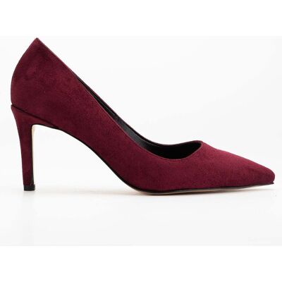 Forever & Always Perla Spitze Stiletto-Pumps Burgund EU 38 Forever & Always Perla Spitze Stiletto-Pumps Burgund EU 38