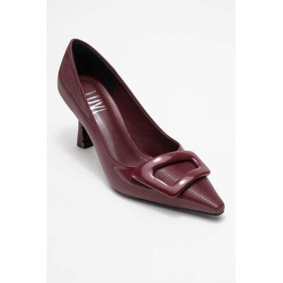 Prologue Astra Schnalle Spitzer Zehenbereich Pumps (Damen) Burgund EU 36 Prologue Astra Schnalle Spitzer Zehenbereich Pumps (Damen) Burgund EU 36