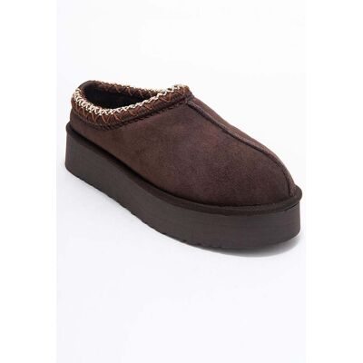 Forever & Always Avelia Leder Winter Hausschuhe Braun EU 38 Forever & Always Avelia Leder Winter Hausschuhe Braun EU 38