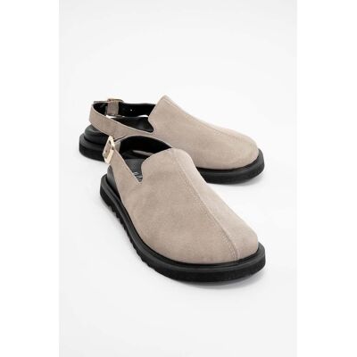 Forever & Always Laby Leder-Clogs Beige US 39 Forever & Always Laby Leder-Clogs Beige US 39