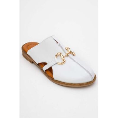Forever & Always Favor Leder-Mules (Damen) Weiß EU 38 Forever & Always Favor Leder-Mules (Damen) Weiß EU 38