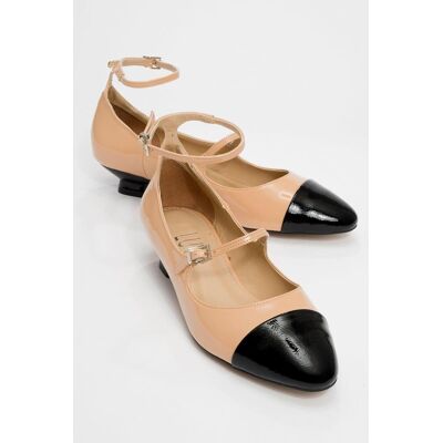Prologue Uster Niedriger Absatz Mary Jane Pumps (Damen) Beige EU 38 Prologue Uster Niedriger Absatz Mary Jane Pumps (Damen) Beige EU 38
