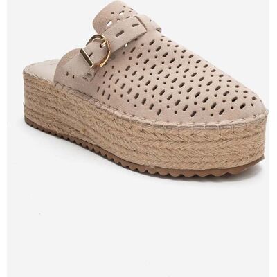 Forever & Always Louis Leder Plateau Sandale Beige US 39 Forever & Always Louis Leder Plateau Sandale Beige US 39