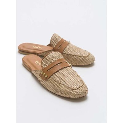 Forever & Always Patrizia Leder Mule (Women) Beige EU 37 Forever & Always Patrizia Leder Mule (Women) Beige EU 37