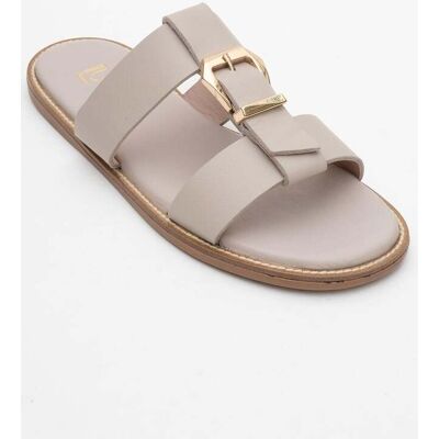 Forever & Always Sveta Leder Mit Schnalle Sandale (Women) Beige EU 37 Forever & Always Sveta Leder Mit Schnalle Sandale (Women) Beige EU 37