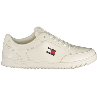 Tommy Hilfiger Weiße Polyurethan Herren Sneaker Weiß EU46 Tommy Hilfiger Weiße Polyurethan Herren Sneaker Weiß EU46