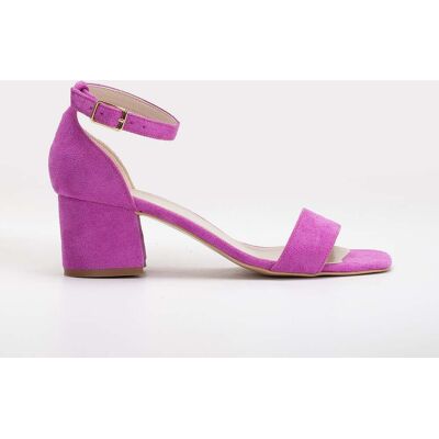Forever & Always Iva Niedrig Block Absatz Sandalen Fuchsie EU 38 Forever & Always Iva Niedrig Block Absatz Sandalen Fuchsie EU 38