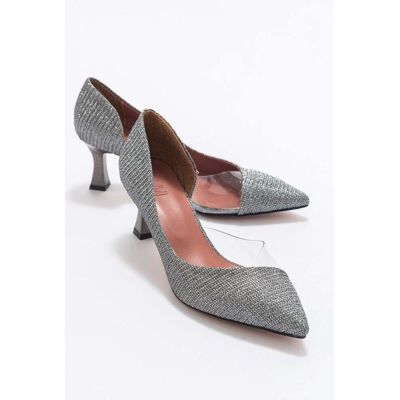 Prologue Vera Spitzer Pumps (Damen) Silber US 39 Prologue Vera Spitzer Pumps (Damen) Silber US 39