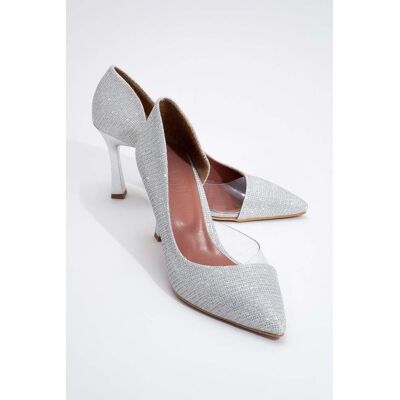 Prologue Ursula Spitzer Pumps (Damen) Silber US 39 Prologue Ursula Spitzer Pumps (Damen) Silber US 39