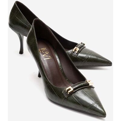 Prologue Poesy Spitzer Zehenbereich Stiletto Pumps (Damen) Grün EU 37 Prologue Poesy Spitzer Zehenbereich Stiletto Pumps (Damen) Grün EU 37