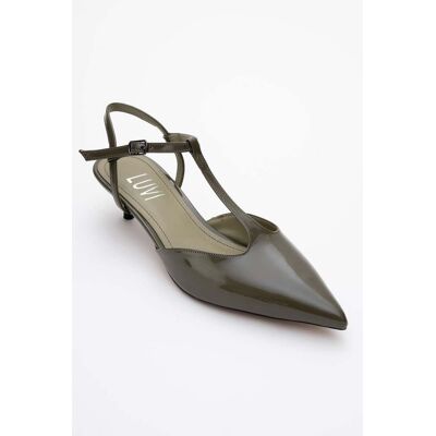 Prologue Asher Spitzschuh Slingback-Pumps (Damen) Khaki US 39 Prologue Asher Spitzschuh Slingback-Pumps (Damen) Khaki US 39