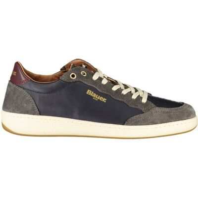 Blauer Blaue Leder Herren Sneaker Blau EU44 Blauer Blaue Leder Herren Sneaker Blau EU44