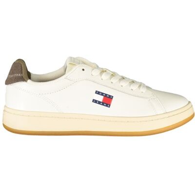Tommy Hilfiger Bianco Polyurethan Damen Sneaker Weiß US 39 Tommy Hilfiger Bianco Polyurethan Damen Sneaker Weiß US 39