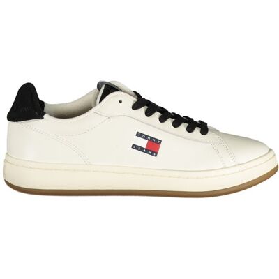 Tommy Hilfiger Bianco Polyurethan Damen Sneaker Weiß EU41 Tommy Hilfiger Bianco Polyurethan Damen Sneaker Weiß EU41