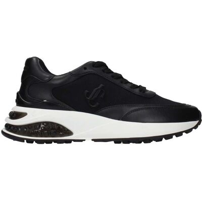 Jimmy Choo Schwarze Stoff-Sneaker Schwarz EU40 Jimmy Choo Schwarze Stoff-Sneaker Schwarz EU40