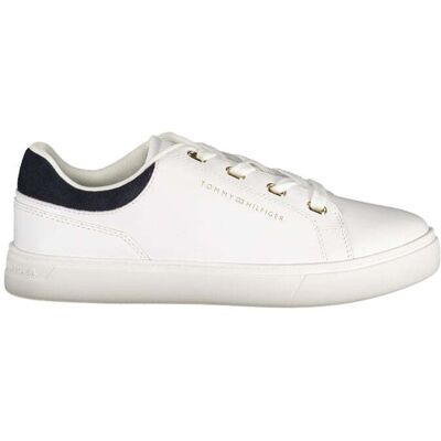 Tommy Hilfiger Bianco Polyurethan Damen Sneaker Weiß US 39 Tommy Hilfiger Bianco Polyurethan Damen Sneaker Weiß US 39
