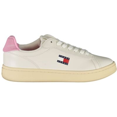 Tommy Hilfiger Bianco Polyurethan Damen Sneaker Weiß EU41 Tommy Hilfiger Bianco Polyurethan Damen Sneaker Weiß EU41