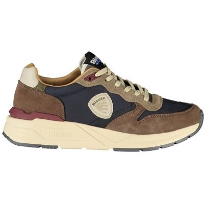 Blauer Blue Polyurethan Herren Sneaker Blau EU44 Blauer Blue Polyurethan Herren Sneaker Blau EU44