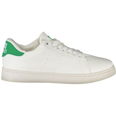 NORWAY 1963 Norwegen 1963 Weiße Polyurethan Herren Sneaker Weiß EU45 NORWAY 1963 Norwegen 1963 Weiße Polyurethan Herren Sneaker Weiß EU45