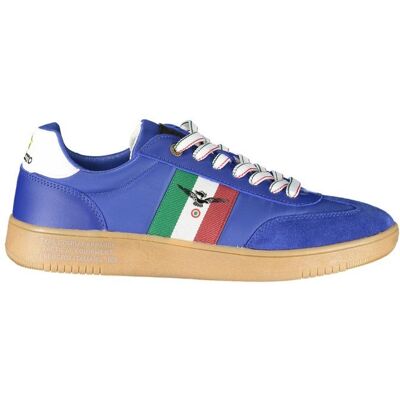 Esercito 1659 Blau Polyurethan Herren Sneaker Blau EU44 Esercito 1659 Blau Polyurethan Herren Sneaker Blau EU44