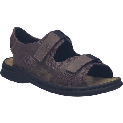 JOSEF SEIBEL Herren Sandale Max 61 in moro Braun EU45 JOSEF SEIBEL Herren Sandale Max 61 in moro Braun EU45