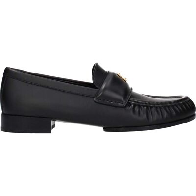 Givenchy schwarze Leder Slipper Schwarz EU 36 Givenchy schwarze Leder Slipper Schwarz EU 36