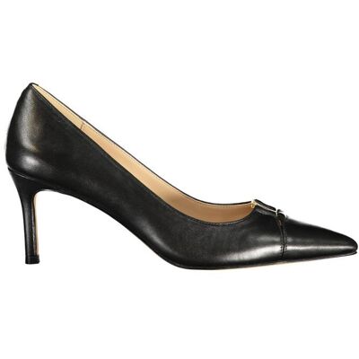 Twinset Schwarze Leder Damen Klassische Schuhe Schwarz US 39 Twinset Schwarze Leder Damen Klassische Schuhe Schwarz US 39