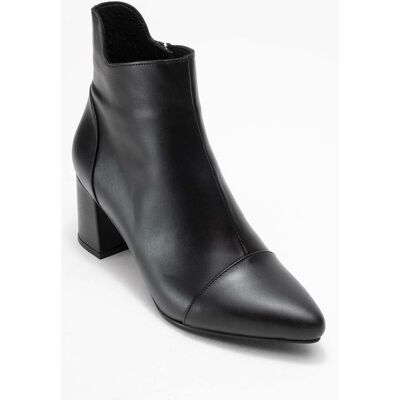 Forever & Always Gael Leder Blockabsatz Stiefel Schwarz EU 38 Forever & Always Gael Leder Blockabsatz Stiefel Schwarz EU 38